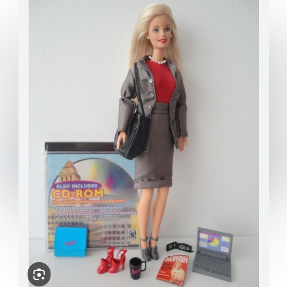 1999 Working Woman Barbie NIB - Picture 5 of 7